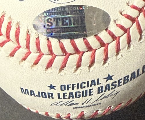 Bob Gibson Cardinals Signed MLB Baseball! 67 Ws MVP Auto Steiner Hof W/ Case