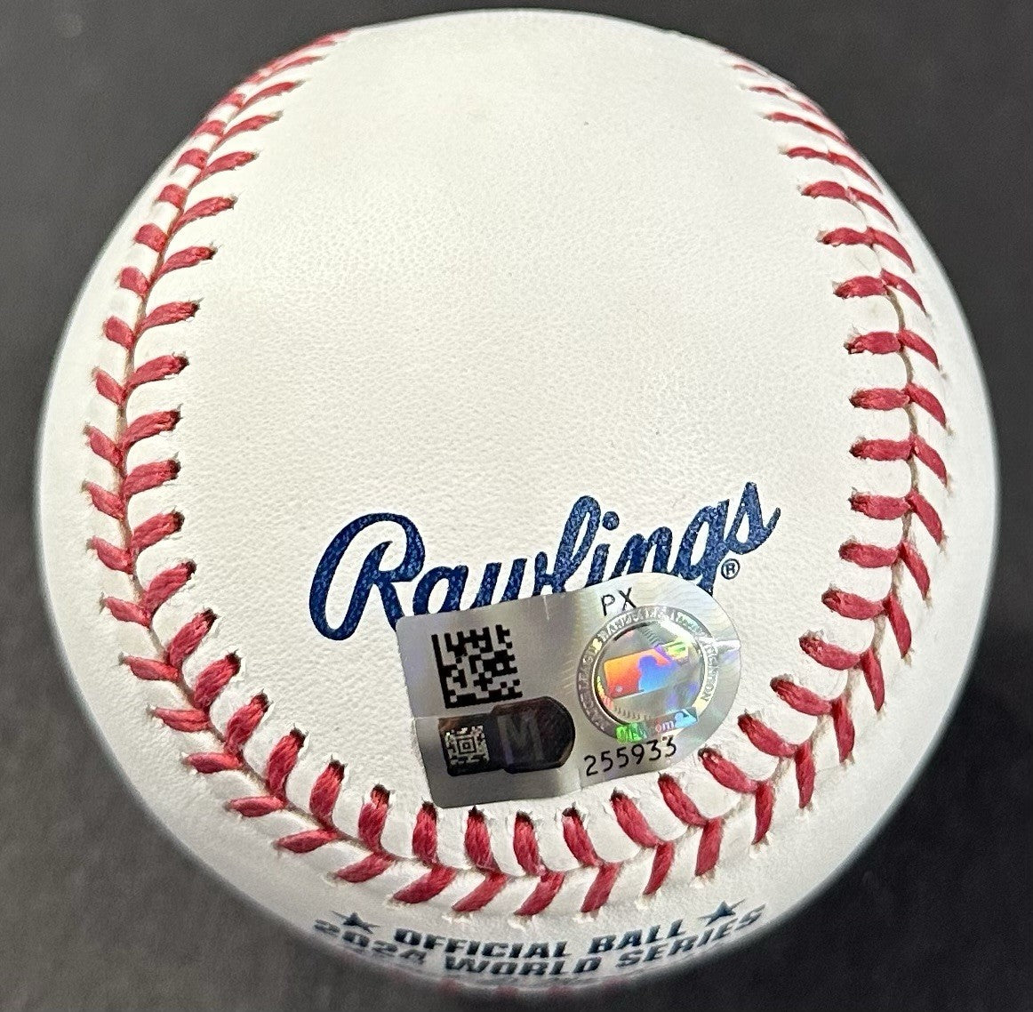 Freddie Freeman Signed Official 2024 WS Logo Baseball Dodgers MVP Auto MLB COA