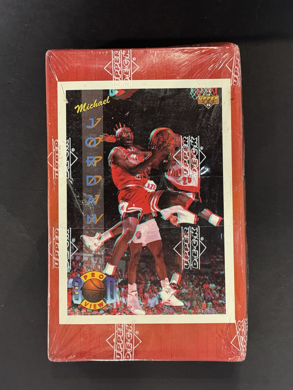 1993-94 Upper Deck 3D Pro View Basketball Sealed Box 48 Packs Michael Jordan