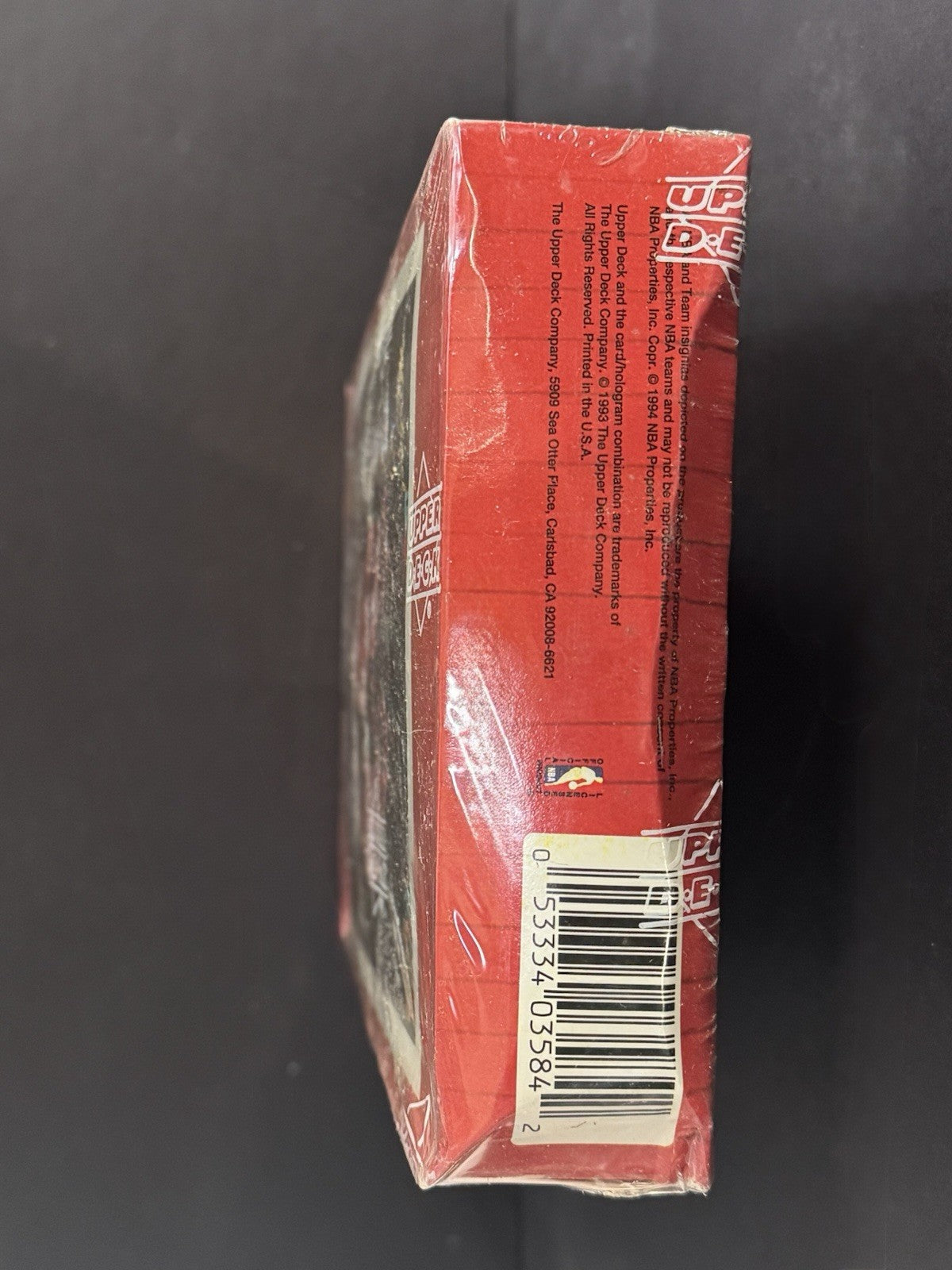 1993-94 Upper Deck 3D Pro View Basketball Sealed Box 48 Packs Michael Jordan