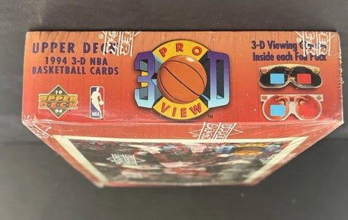 1993-94 Upper Deck 3D Pro View Basketball Sealed Box 48 Packs Michael Jordan