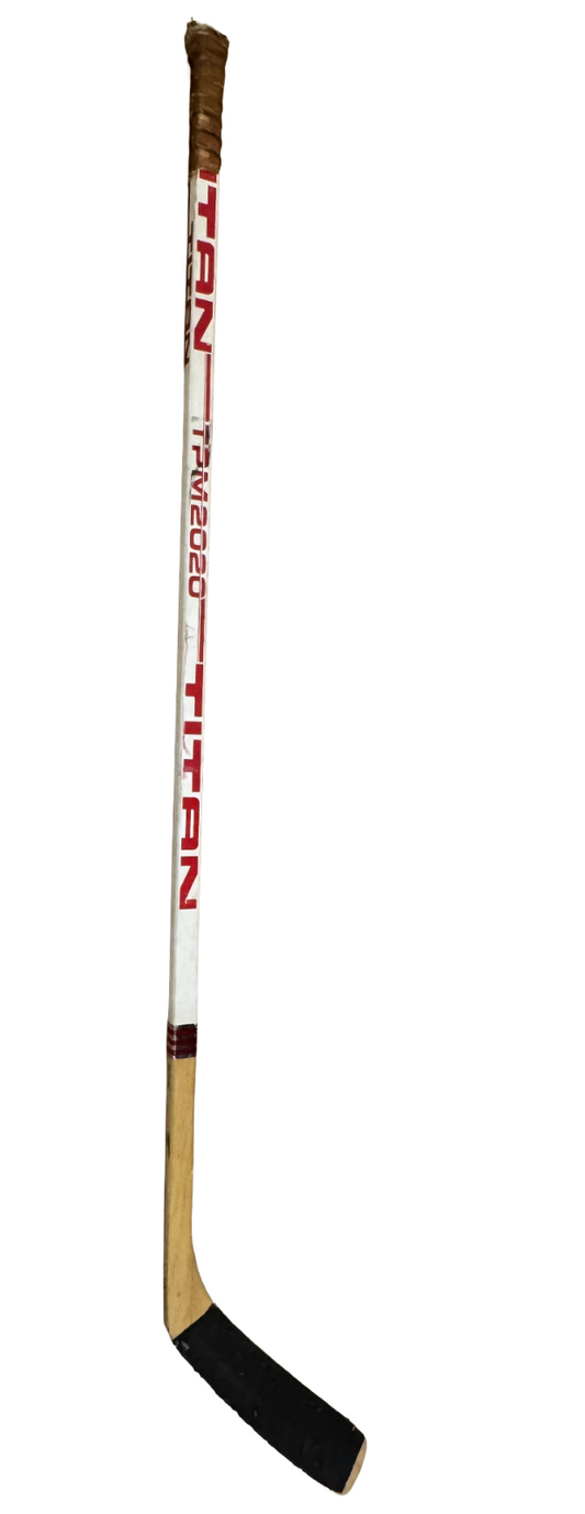 Denis Potvin Game Used TPM 2020 Titan Ultraglass Hockey Stick Islanders COA HOF