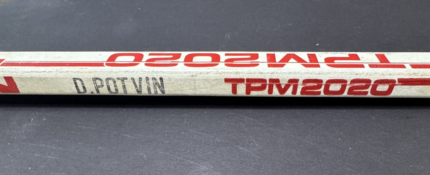 Denis Potvin Game Used TPM 2020 Titan Ultraglass Hockey Stick Islanders COA HOF