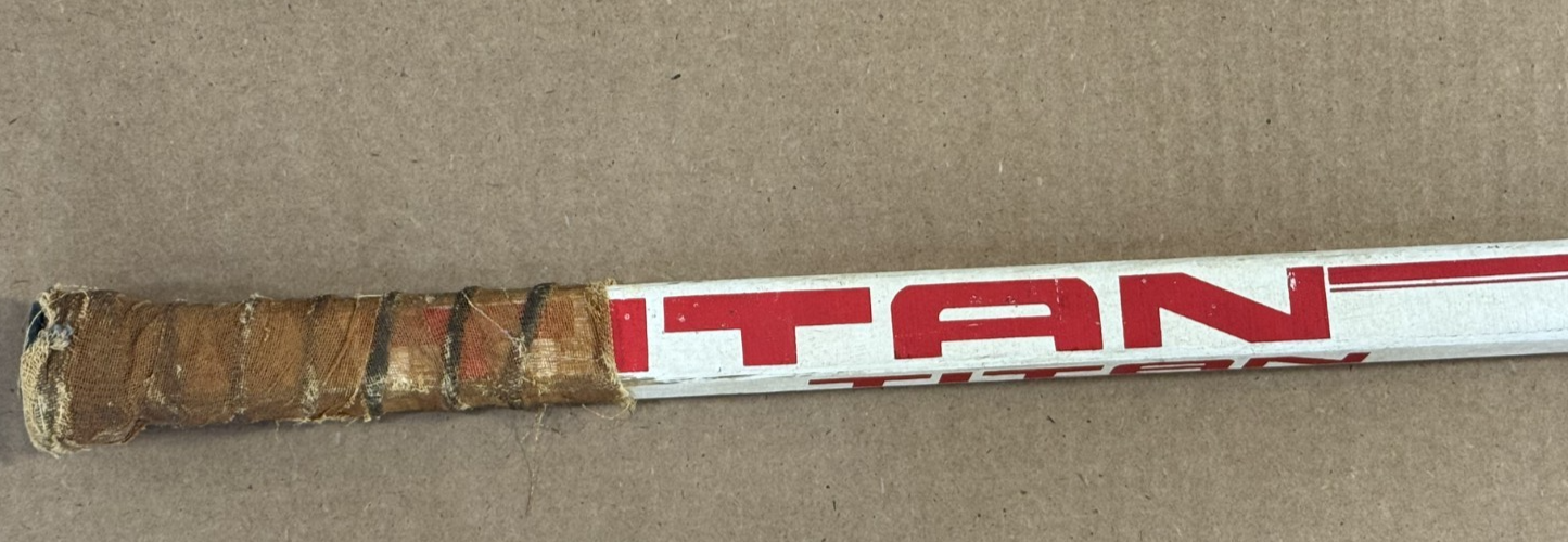 Denis Potvin Game Used TPM 2020 Titan Ultraglass Hockey Stick Islanders COA HOF