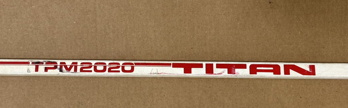 Denis Potvin Game Used TPM 2020 Titan Ultraglass Hockey Stick Islanders COA HOF