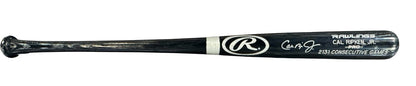 Cal Ripken Jr Signed Orioles Rawlings Pro Bat 2131 Games Mint Auto JSA COA