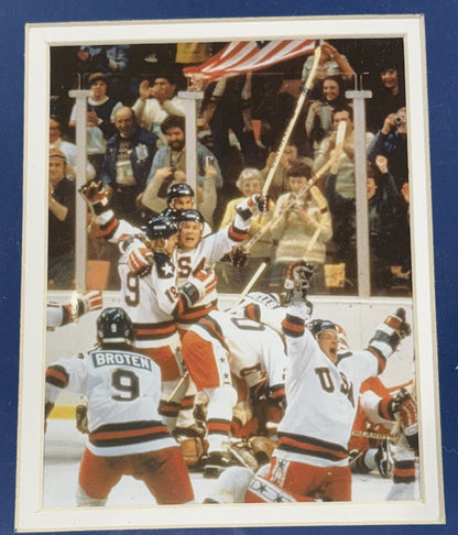 1980 USA Miracle Hockey Team Signed All 20 Auto Framed Jersey Suter Craig Psa