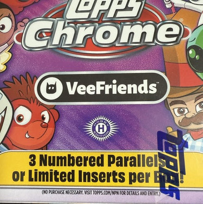 VEEFRIENDS 2025 TOPPS CHROME HOBBY BOX GaryVee Brand New Factory Sealed Mint