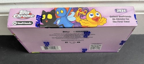 VEEFRIENDS 2025 TOPPS CHROME HOBBY BOX GaryVee Brand New Factory Sealed Mint