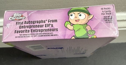 VEEFRIENDS 2025 TOPPS CHROME HOBBY BOX GaryVee Brand New Factory Sealed Mint