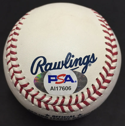 Ralph Macchio Karate Kid Signed Official Mlb Baseball Daniel - San Auto PSA Coa