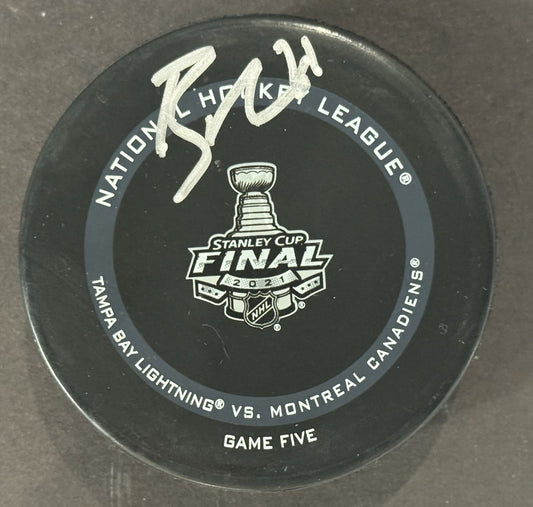 Brayden Point Tampa Bay Lightning Signed Official Game Puck Fanatics Auto