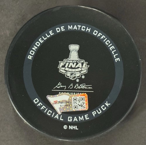 Brayden Point Tampa Bay Lightning Signed Official Game Puck Fanatics Auto