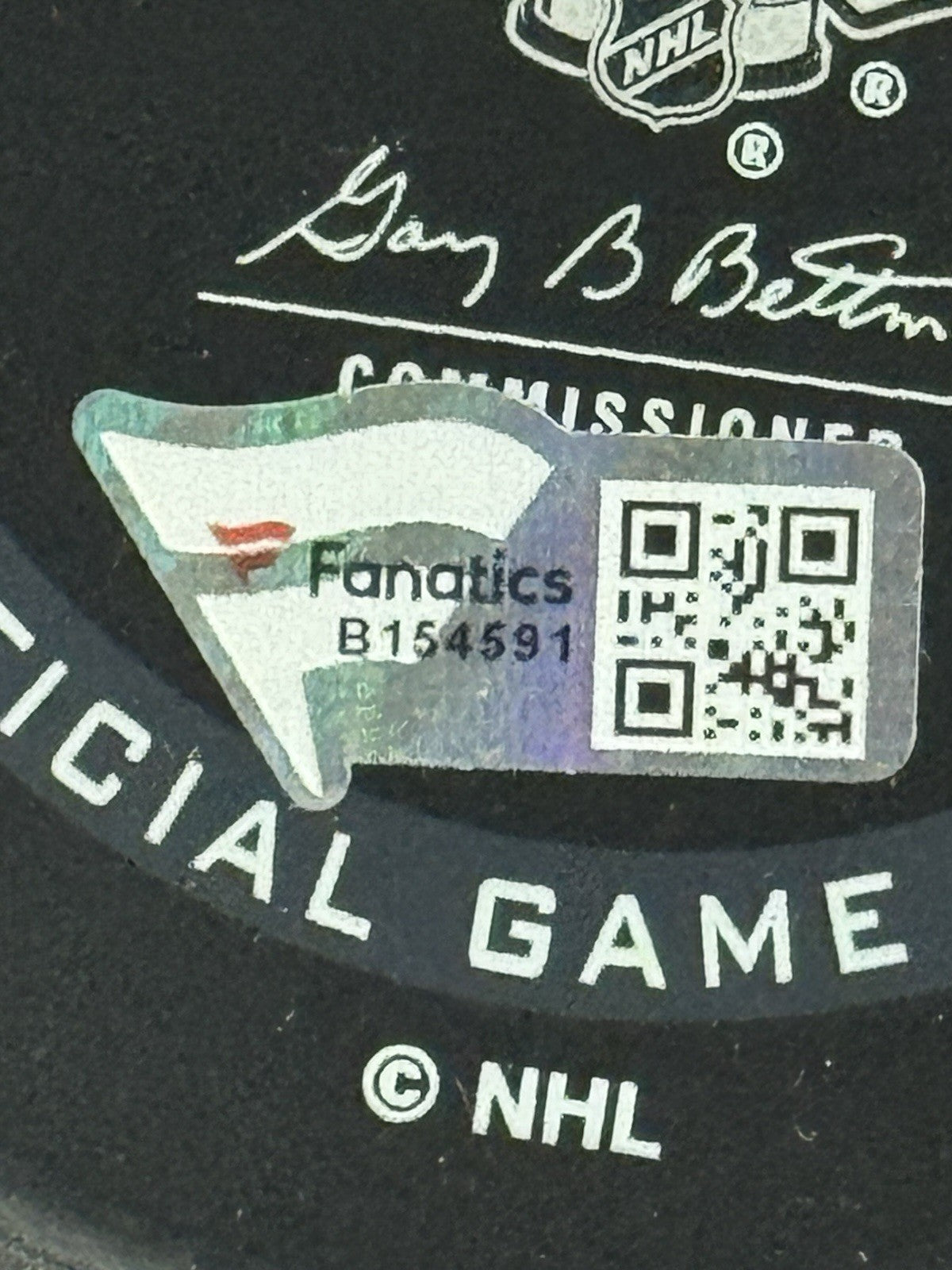 Brayden Point Tampa Bay Lightning Signed Official Game Puck Fanatics Auto
