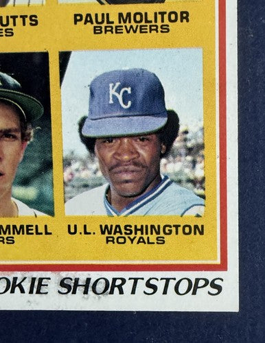 1978 Topps Set-Break #707 Paul Molitor Alan Trammell Rookie HOF Nm -MINT Sharp