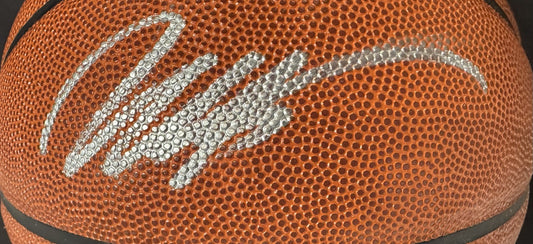 Victor Wembanyama Signed Wilson I/O Basketball Spurs ROYrookie Auto Fanatics COA