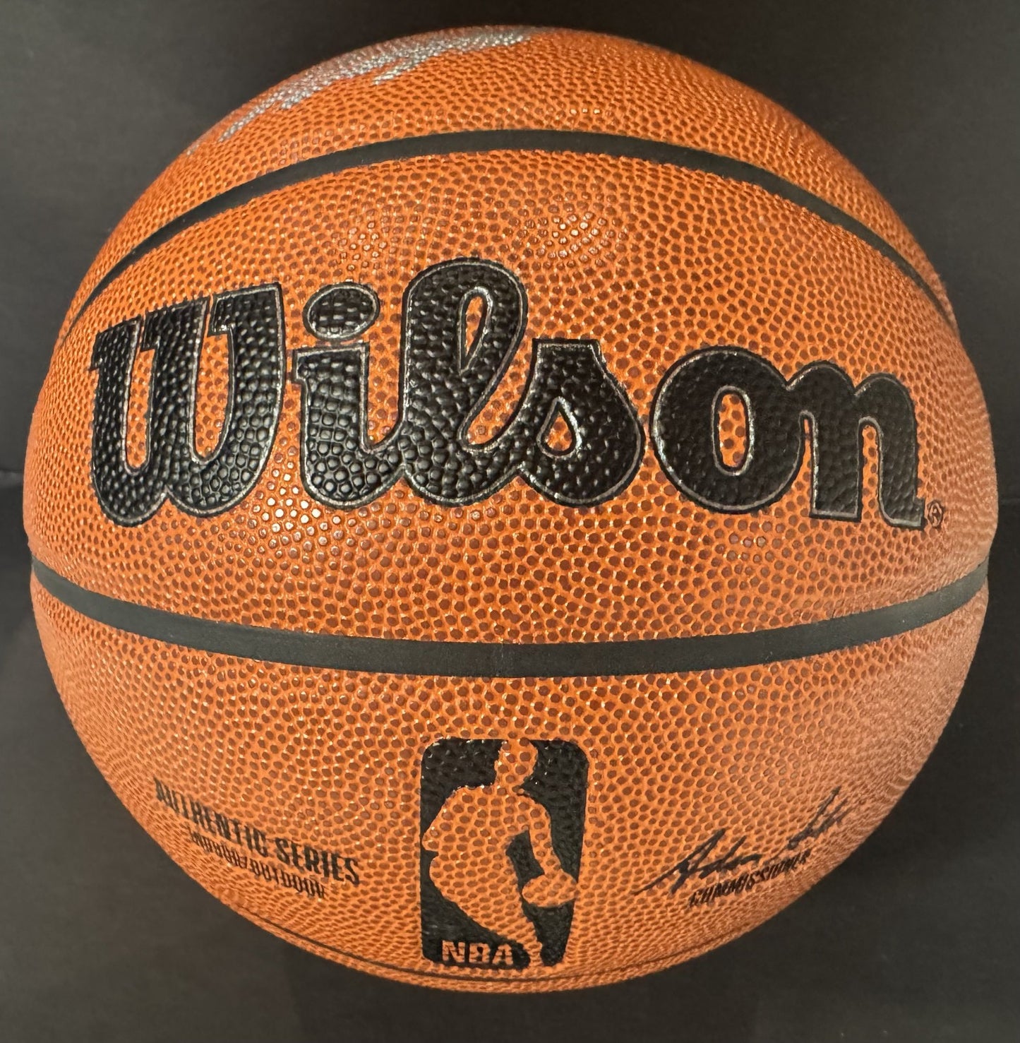 Victor Wembanyama Signed Wilson I/O Basketball Spurs ROYrookie Auto Fanatics COA