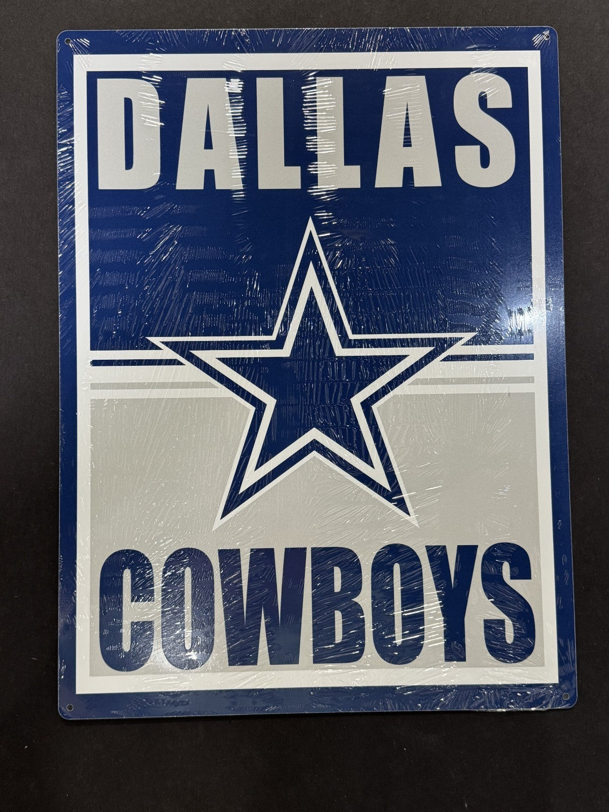 Dallas Cowboys 12x16 Evergreen Metal Sign Sealed NFL Licensed Made in USA