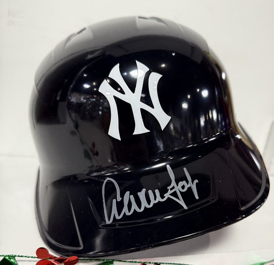 Aaron Judge Signed Rawlings Replica Full Size Helmet Yankees Auto Fanatics COA
