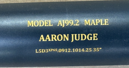 Aaron Judge Yankees Signed Chandler Game Model Bat  25 AL MVP Auto Fanatics COA