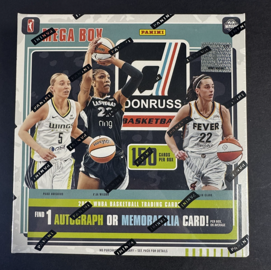 2025 Panini Donruss WNBA Basketball Mega Box Factory Sealed 1 Auto/Memorabilia