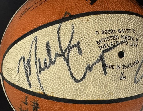 LA Sparks 2001 Team Signed Champion WNBA Basketball Lisa Leslie Auto W/Photo Coa