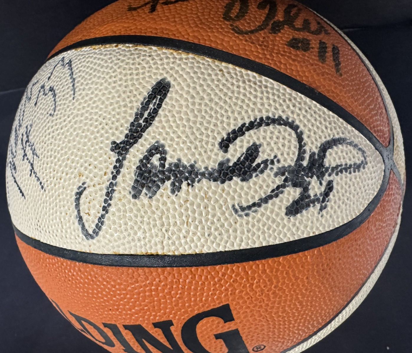LA Sparks 2001 Team Signed Champion WNBA Basketball Lisa Leslie Auto W/Photo Coa