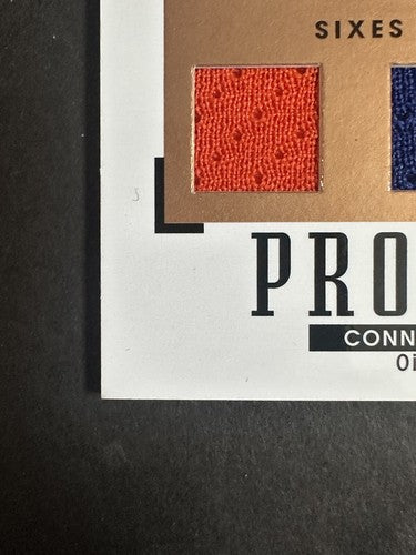 2015-16 Connor McDavid Rookie Upper Deck Portfolio Profiles 6 Jersey Patch Rc