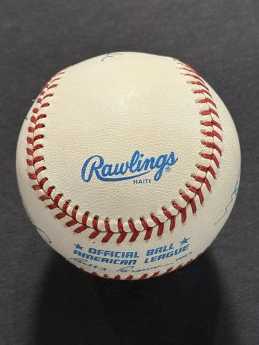 MICKEY MANTLE WILLIE MAYS DUKE SNIDER Signed Official A.L Baseball Auto JSA LOA