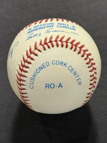 MICKEY MANTLE WILLIE MAYS DUKE SNIDER Signed Official A.L Baseball Auto JSA LOA