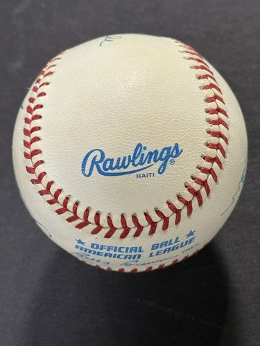 MICKEY MANTLE WILLIE MAYS DUKE SNIDER Signed Official A.L Baseball Auto JSA LOA