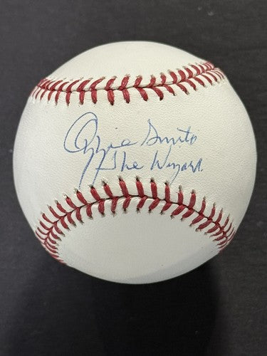 Ozzie Smith Signed Official Baseball MLB Holo & Steiner Coa The Wizard Auto