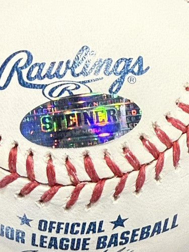 Ozzie Smith Signed Official Baseball MLB Holo & Steiner Coa The Wizard Auto