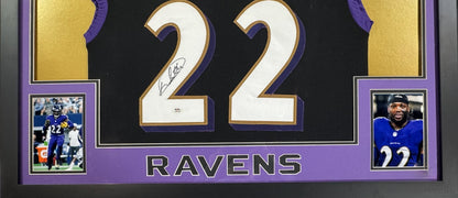 Derrick Henry Signed Jersey #22 Baltimore Ravens Mint Auto PSA COA