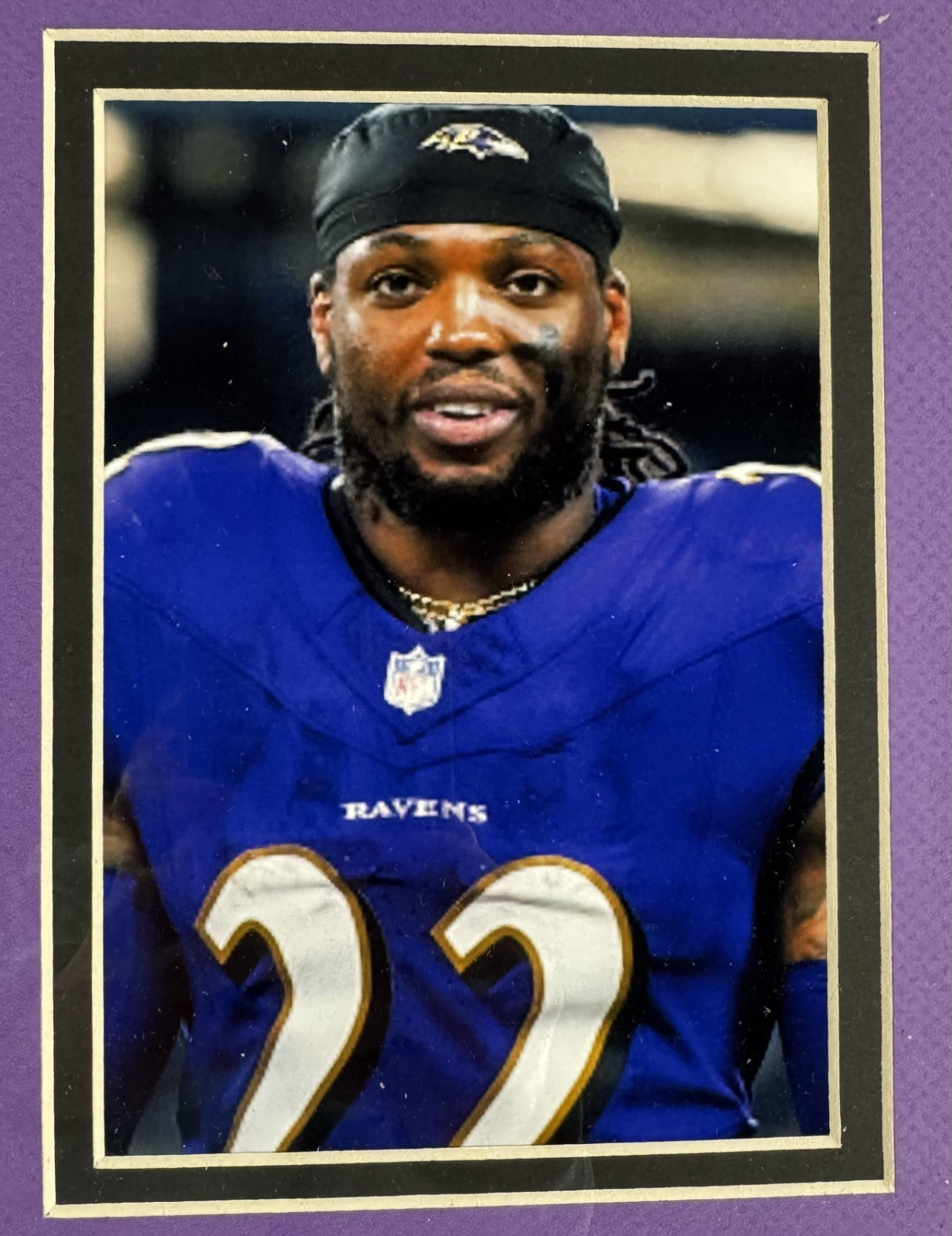 Derrick Henry Signed Jersey #22 Baltimore Ravens Mint Auto PSA COA
