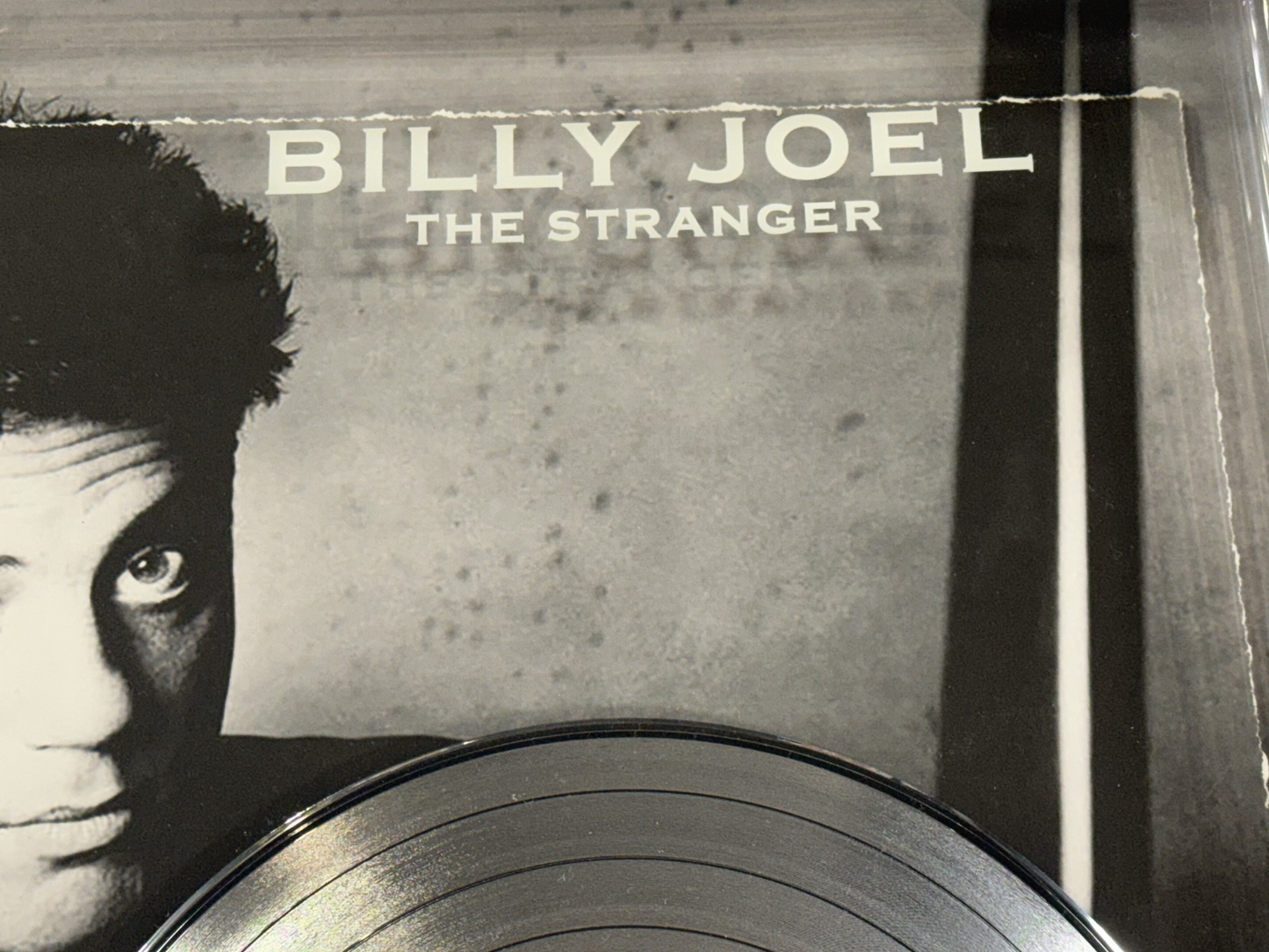 Billy Joel The Stranger 3D Photo Framed Platinum Record Album Facsimile Auto