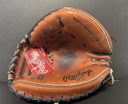 Jorge Posada Signed Game Model Rawlings Catchers Glove Yankees Auto Steiner COA