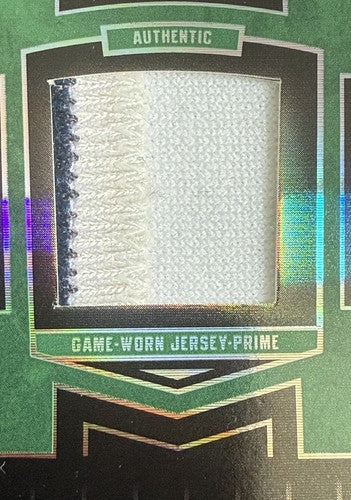 2004 Jeff Bagwell LEAF CERTIFIED CUTS EMERALD Game Worn JERSEY Patch AUTO /5 HOF