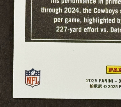 2025 Panini Donruss Football Ceedee Lamb Downtown Dallas Cowboys #9 SSP