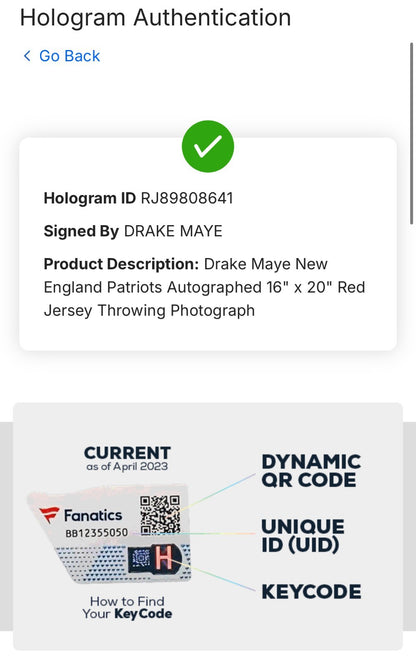Drake Maye Signed 16x20 Framed Photo W/ Patriots Coin Auto Fanatics COA