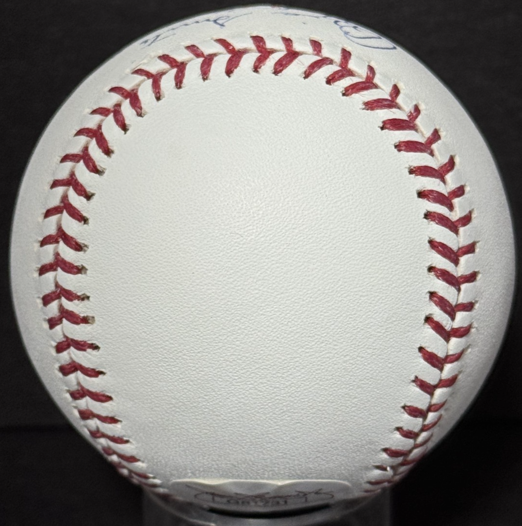 Ozzie Smith Cardinals Signed MLB  Baseball Stay On Yellow Brick Road Auto JSA