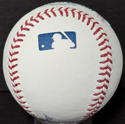 Ozzie Smith Cardinals Signed MLB  Baseball Stay On Yellow Brick Road Auto JSA