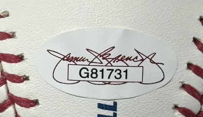 Ozzie Smith Cardinals Signed MLB  Baseball Stay On Yellow Brick Road Auto JSA