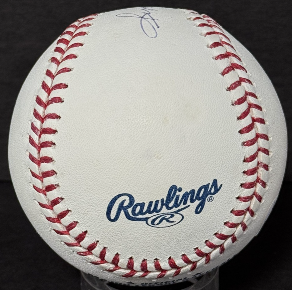 Reggie Jackson Signed Official Baseball HOF 93 Auto JSA COA Oakland A's Yankees