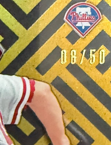 2016 Topps High Tek Rookie Mint On Card Auto #HT-AN Aaron Nola /50 Phillies Rc