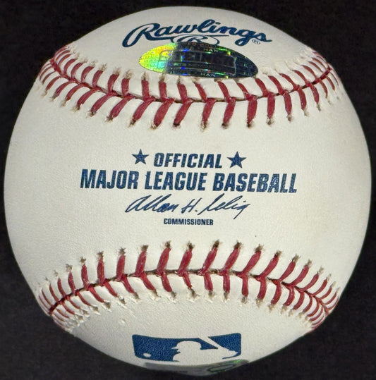Andre Dawson Cubs Signed Official Baseball HOF 2010 Auto MLB Holo & Steiner COA
