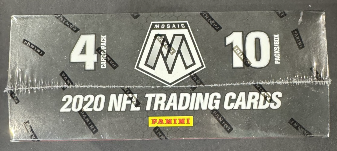 2020 Panini Mosaic NFL Football Sealed Mega Box Hurts Herbert Joey Burrow Lamb