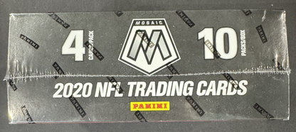 2020 Panini Mosaic NFL Football Sealed Mega Box Hurts Herbert Joey Burrow Lamb
