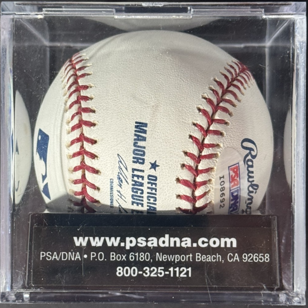 Dave Winfield Signed Official Baseball Yankees Padres  PSA Dna 9 Mint Auto HOF