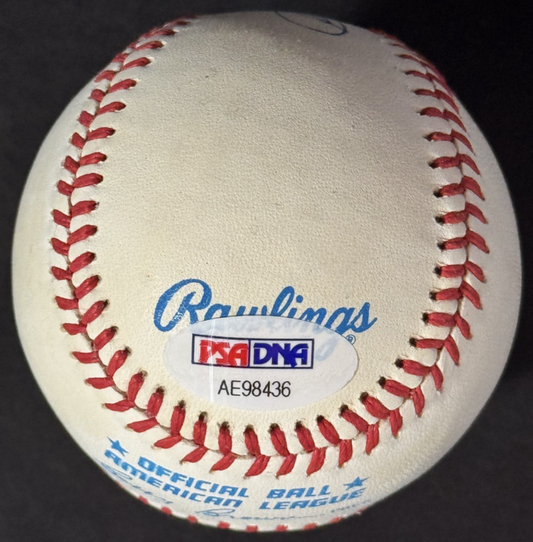 Carl Yastrzemski Signed Official AL Baseball Boston Red Sox HOF Auto PSA COA